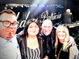 With Derrick and Nenas friends Stacy and Wesley Campell.