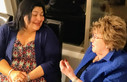Nena with Barbara Yoder